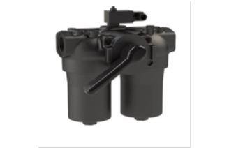 Hydraulic In-line low-pressure spin-on filter